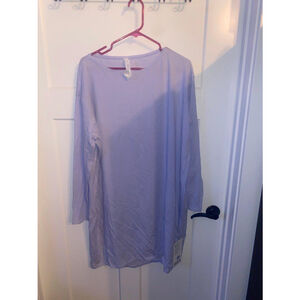 Back in Action Long Sleeve Dress purple Size 12